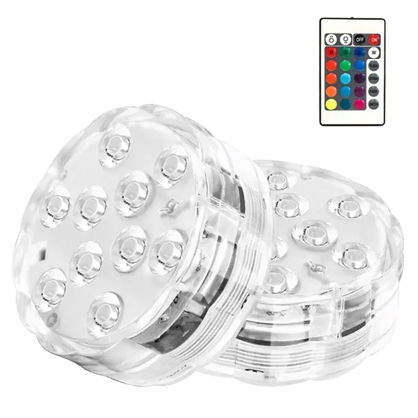 2x OŚWIETLENIE BASENU PODWODNE BASENOWE LED Rgb + PILOT