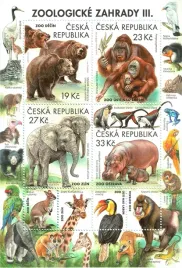 czechy-2018-mnh-xf-ogrody-zoologiczne