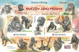 czechy-2025-mnh-f-vf-gwiazdy-praskiego-zoo-malpy