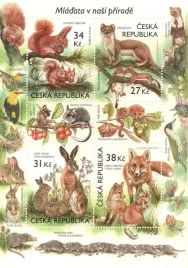 czechy-2024-mnh-f-vf-male-zwierzeta
