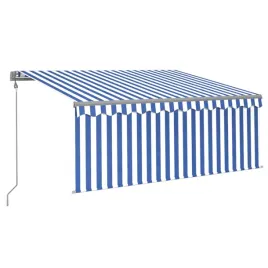 markiza-zewnetrzna-3x25-m-niebiesko-biala-z-lampkami-led