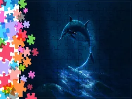 puzzle-tradycyjne-zwierzeta-delfin-producent