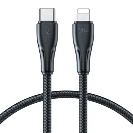 kabel-joyroom-surpass-series-a11-lightning-usb-c-20w-0-25-m-czarny