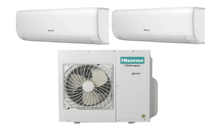Klimatyzacja Hisense Multi 5,0KW WINGS COMFORT WIFI JONIZATOR 2X3,2KW