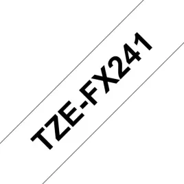 elastyczna-tasma-laminowana-brother-tze-fx241-18mm-8m-czarny-na-bialym