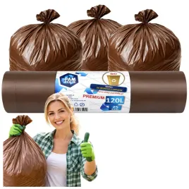 worki-na-smieci-25szt-120l-brazowe-na-odpady-biodegradowalne-mocne-premium