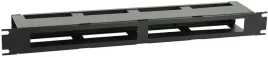 lanview-19-1u-panel-zarzadzania-kabli-typu-r-z-oslona-czarny