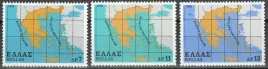 grecja-1978-mnh-f-vf-sc1285-1287-mapa-grecji