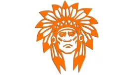 wycinana-naklejka-indianin-apacz-2-pomaranczowa-j-and-a