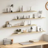 polka-scienna-mdf-100x9x3-bialy-dab-sonoma-stan-nowy