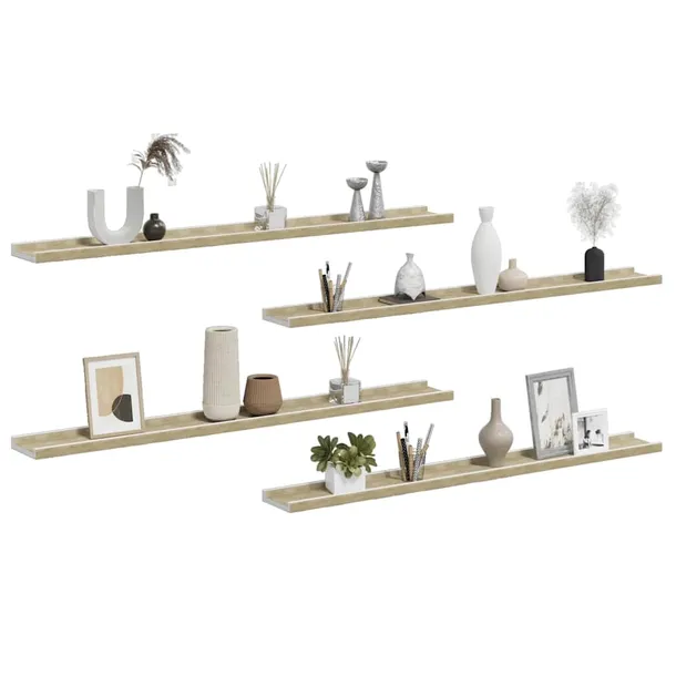 polka-scienna-mdf-100x9x3-bialy-dab-sonoma-stan-nowy-kolor-mebla-dab-sonoma