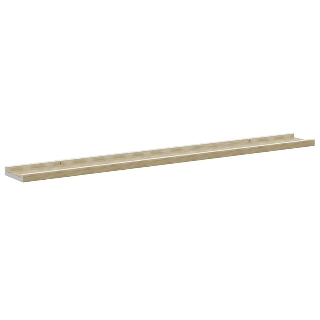 polka-scienna-mdf-100x9x3-bialy-dab-sonoma-stan-nowy