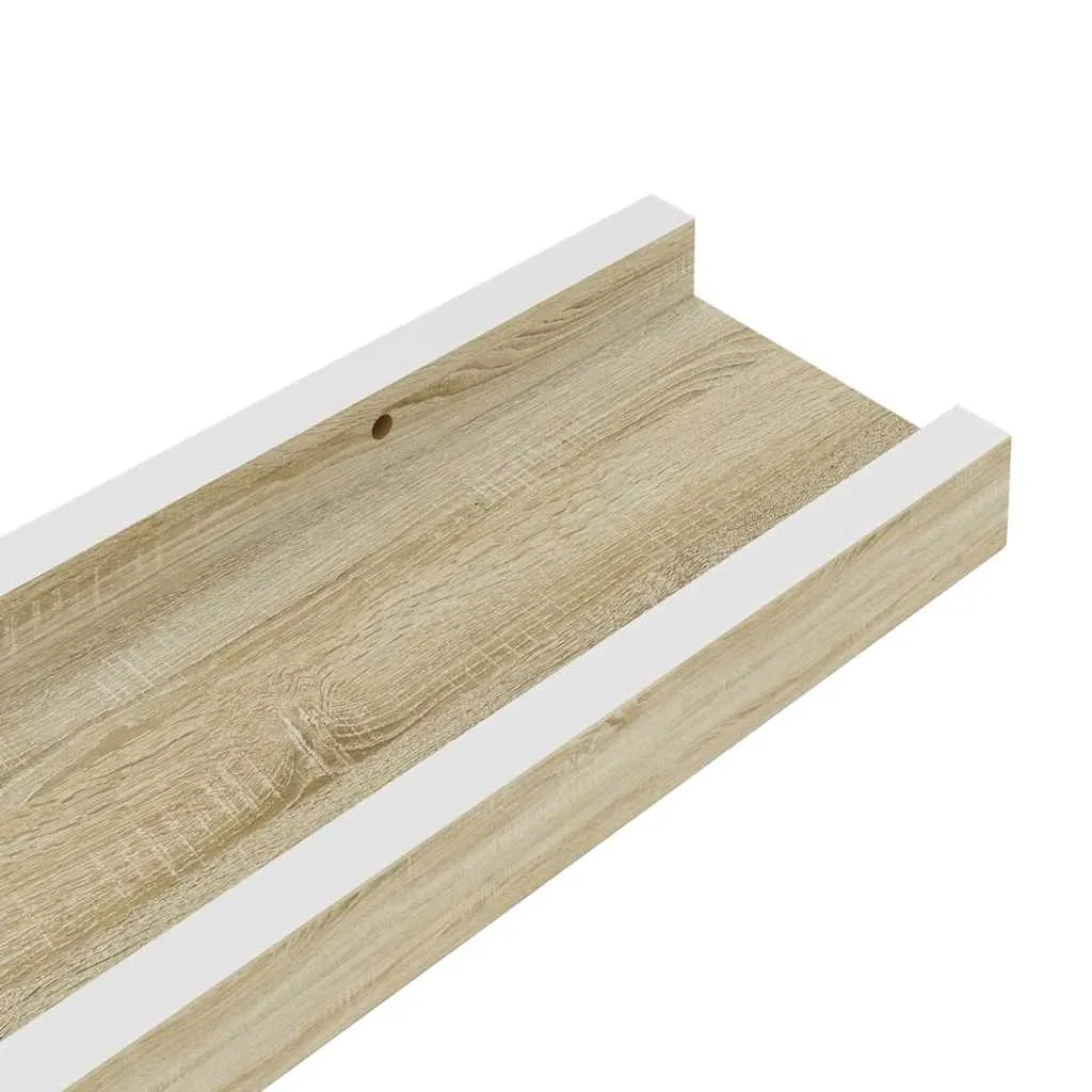 polka-scienna-mdf-100x9x3-bialy-dab-sonoma-stan-nowy
