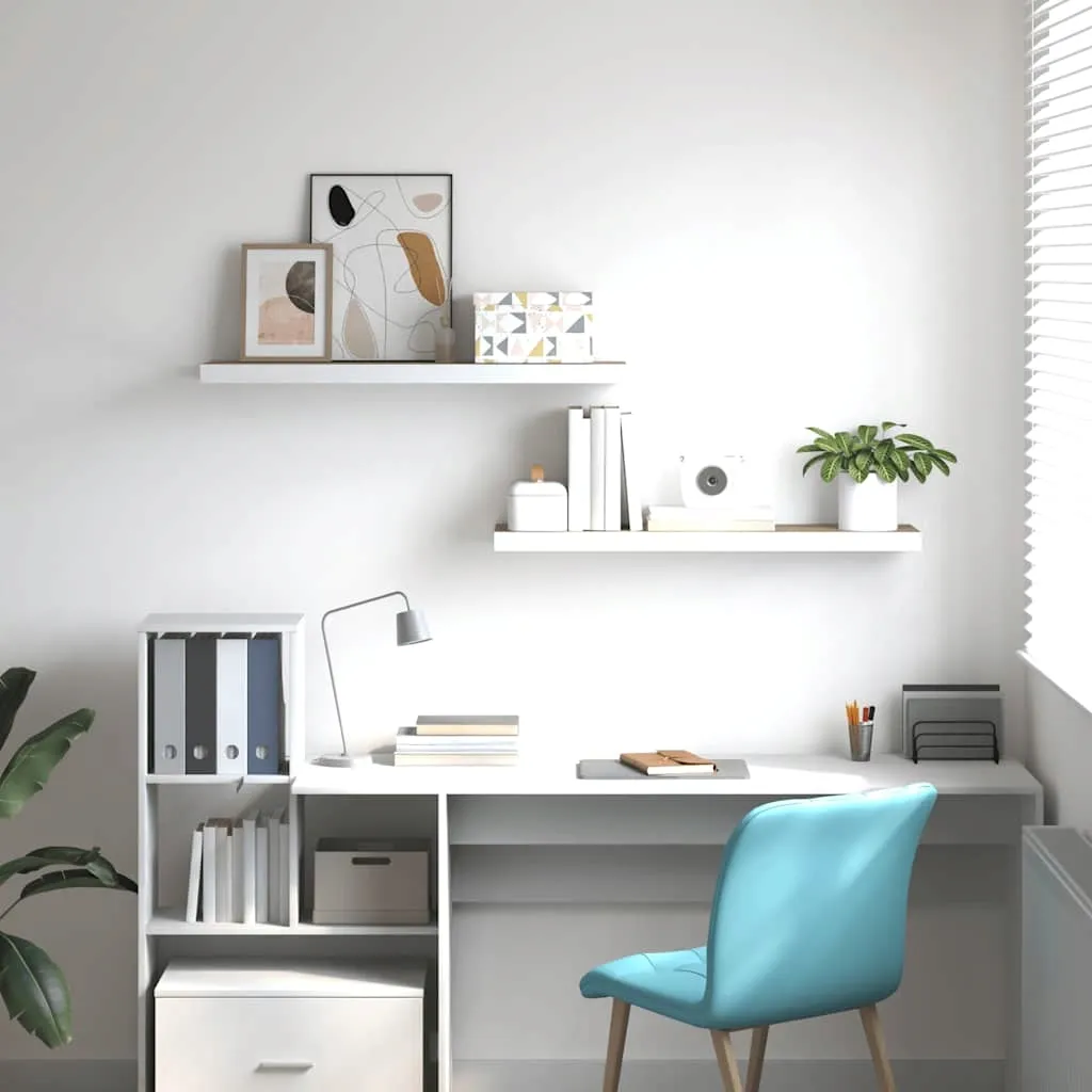 polka-scienna-debowo-biala-80x235x38-cm-stan-nowy