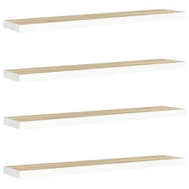 polka-scienna-mdf-debowy-bialy-120x235x38cm