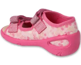 kapcie-dzieciece-befado-063p015-sandalki-dziewczece-na-rzepy