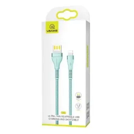 usams-kabel-pleciony-u33-lightning-12m-2a-fast-charging-niebieski-cyan-sj3