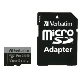 verbatim-karta-microsd-256gb-adapter-pro-u3-czarny-black-47045