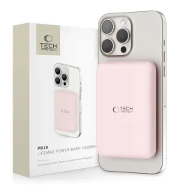 tech-protect-pb10-lifemag-magsafe-power-bank-5000mah-pink