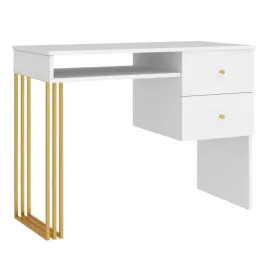 biurko-kosmetyczne-bialy-mat-klara-2s-premium-zlota-noga-100cm-lewe-prawe