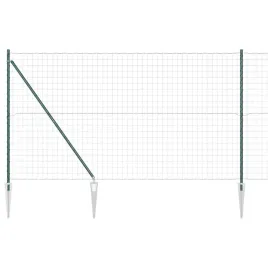 ogrodzenie-z-slupkiem-zielony-16-x-10-m-stal-i-pvc