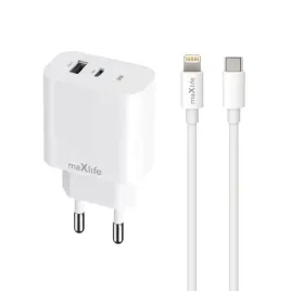 maxlife-ladowarka-sieciowa-pd-qc-mxtc-06-20ac-1x-usb-c-1x-usb-20w-biala-k