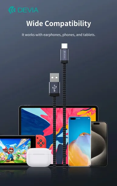 devia-kabel-gracious-ec649-usb-usb-c-10-m-2a-czarny-stan-nowy-kolor-czarny