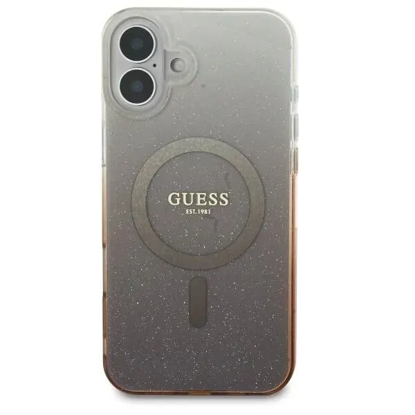 guess-iml-glitter-gradient-magsafe-etui-iphone-16-brazowy-dedykowany-model-iphone-16