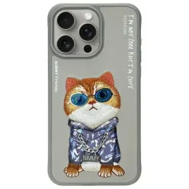 nimmy-etui-iphone-15-pro-max-6-7-szary-gray-glasses-cool-cat