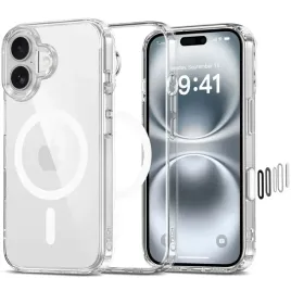 tech-protect-flexair-hybrid-cc-magsafe-iphone-16-clear