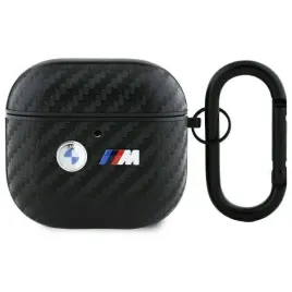 etui-bmw-carbon-double-metal-logo-na-airpods-4-czarne