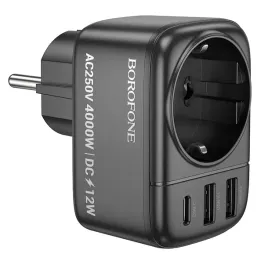 borofone-ladowarka-sieciowa-bac14-wide-2xusb-typ-c-gniazdo-sieciowe-