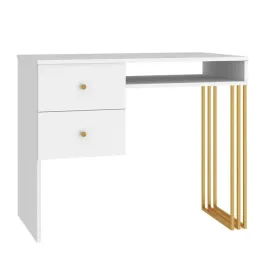 biurko-100cm-lewe-prawe-kosmetyczne-bialy-mat-klara-2s-premium-zlota-noga