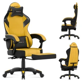 fotel-gamingowy-obrotowy-huzaro-zolty-kubelkowy-ergonomiczny-z-podnozkiem
