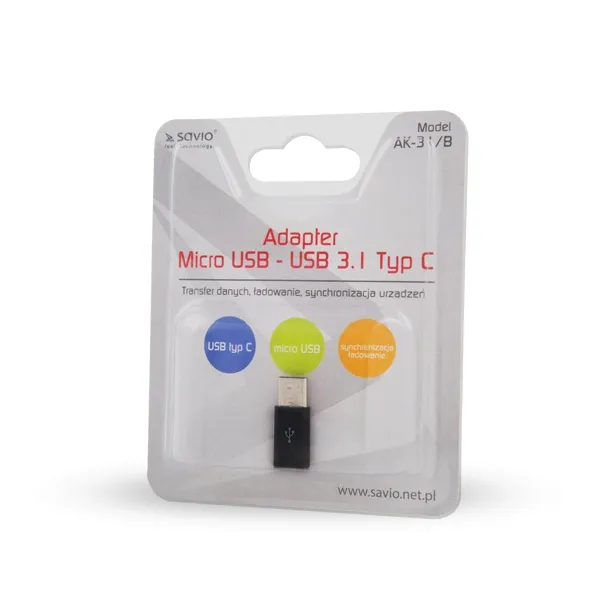 adapter-micro-usb-f-usb-3-1-ak-31-b-typ-c-m-waga-z-opakowaniem-0-004-kg