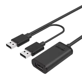 unitek-y-278-kabel-usb-usb-2-0-10-m-2-x-usb-a-usb-a-czarny