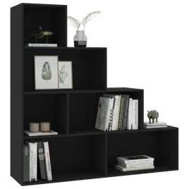vidaxl-regal-na-ksiazki-przegroda-czarny-155x24x160cm-plyta-wiorowa