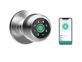 smart-zamek-do-drzwi-okragla-klamka-z-odciskiem-palca-pin-karta-tuya-ble