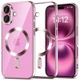 tech-protect-etui-magflex-do-magsafe-iphone-16-pokrowiec-odporny-shiny-rose