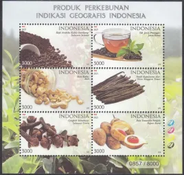 indonezja-2021-mnh-f-vf-produkty-spozywcze-indonezji