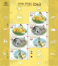 indonezja-2011-mnh-xf-sc2265-2267-zajace-kroliki