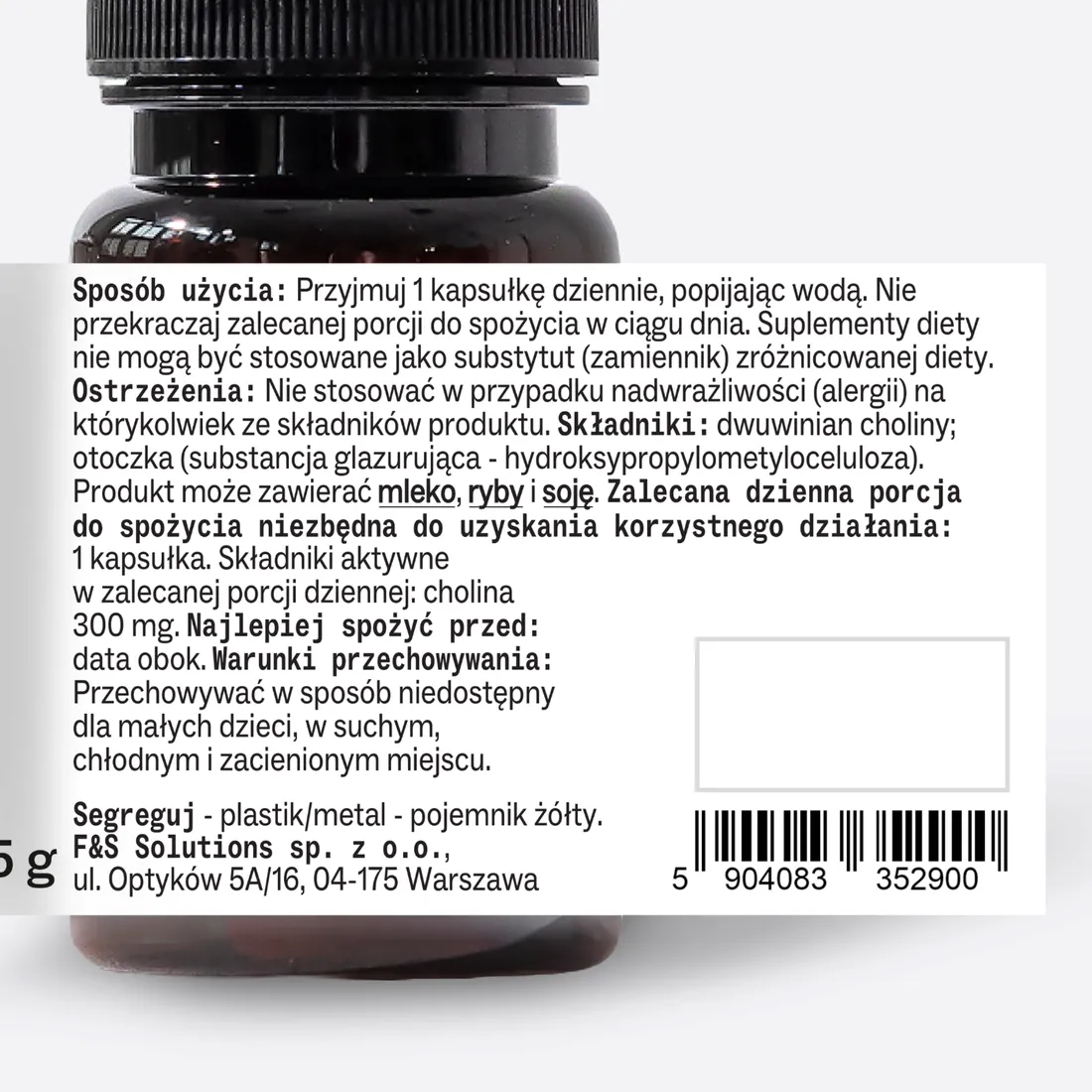 sundose-cholina-60-kapsulek-marka-sundose