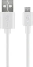 goobay-43837-kabel-usb-usb-2-0-1-m-usb-a-micro-usb-b-bialy