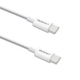 qoltec-52359-kabel-usb-usb-2-0-1-m-usb-c-bialy