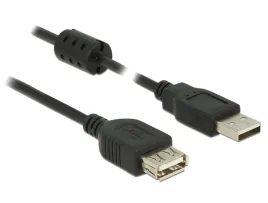 delock-3m-2xusb-2-0-a-kabel-usb-usb-2-0-usb-a-czarny