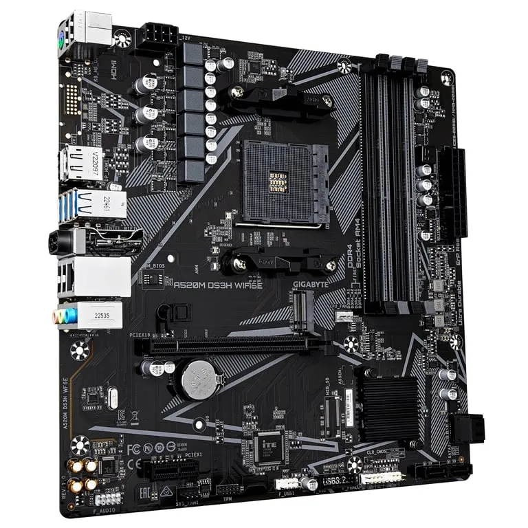gigabyte-a520m-ds3h-wifi6e-amd-a520-socket-am4-micro-atx