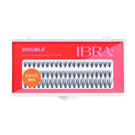 ibra-kepki-sztucznych-rzes-double-knot-free-0-07-c-mix-60-sztuk
