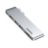 hub-ugreen-cm380-2xusb-c-hdmi-2xusb-3-0-sdtf-usb-c-pd-szary