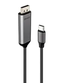 lindy-43503-adapter-kablowy-1-m-usb-type-c-displayport-szary