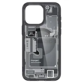 etui-spigen-ultra-hybrid-mag-z-magsafe-na-iphone-15-pro-ciemnoszare-wzor